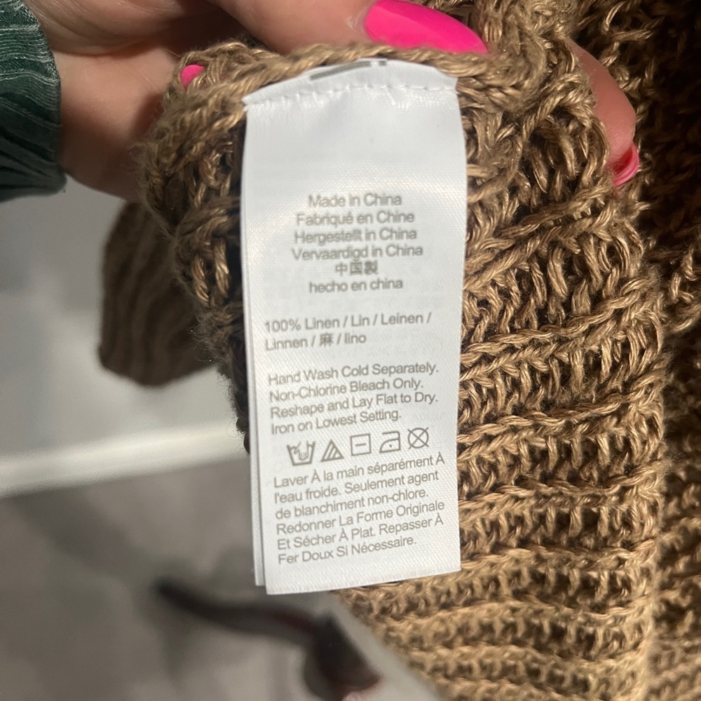 J.Crew Crewneck Knitted Tan Sweater XXS - Picture 6 of 9
